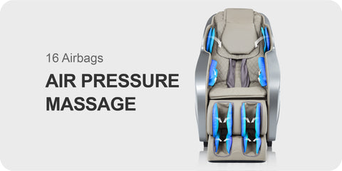 Titan Oppo 3D Massage Chair - 16 airbags air pressure massage