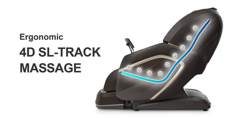 Ergonomic 4D SL-Track Massage