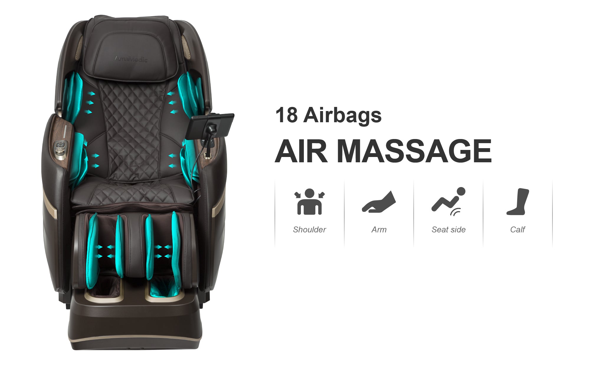 18 Airbags - Air massage