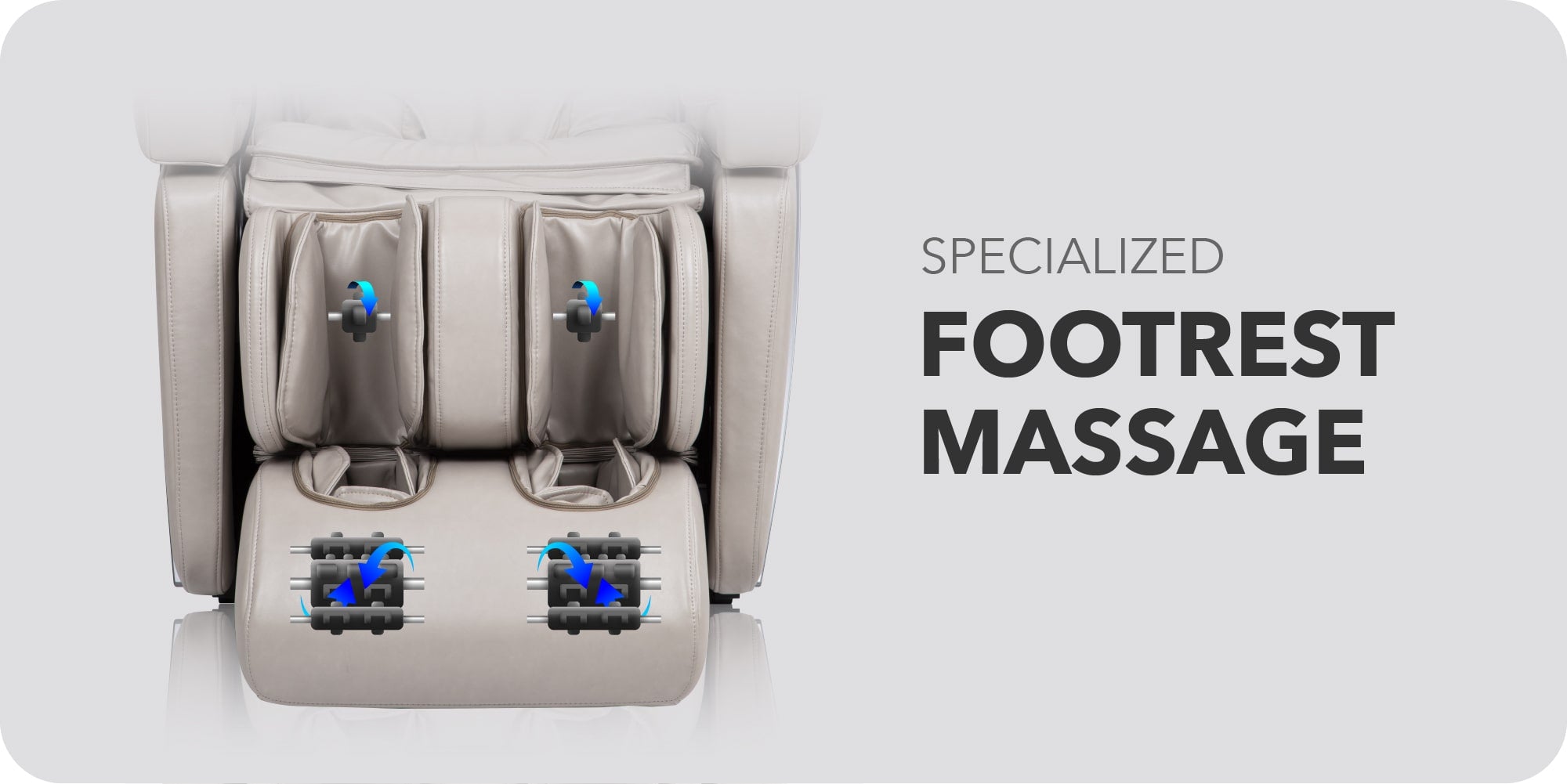 Ador Allure Footrest Massage | Titan Massage Chair