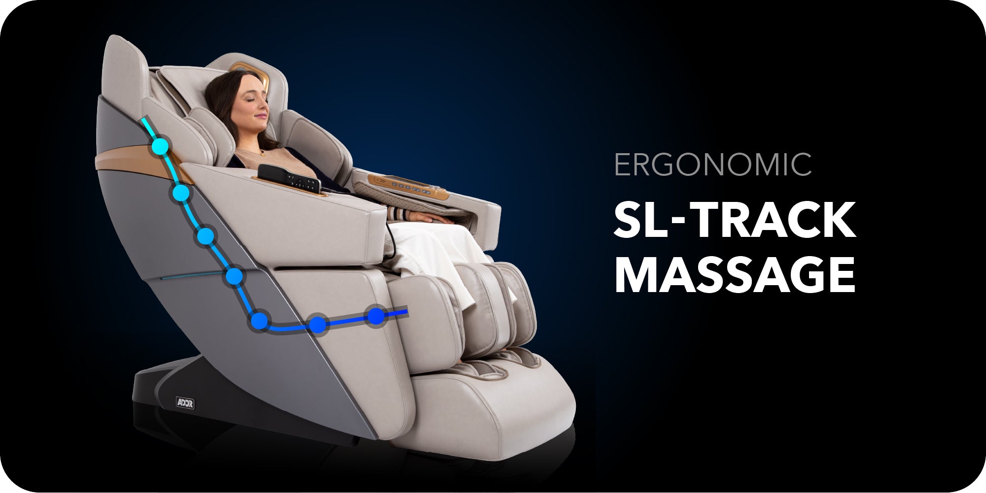 Ergonomic SL-track Massage