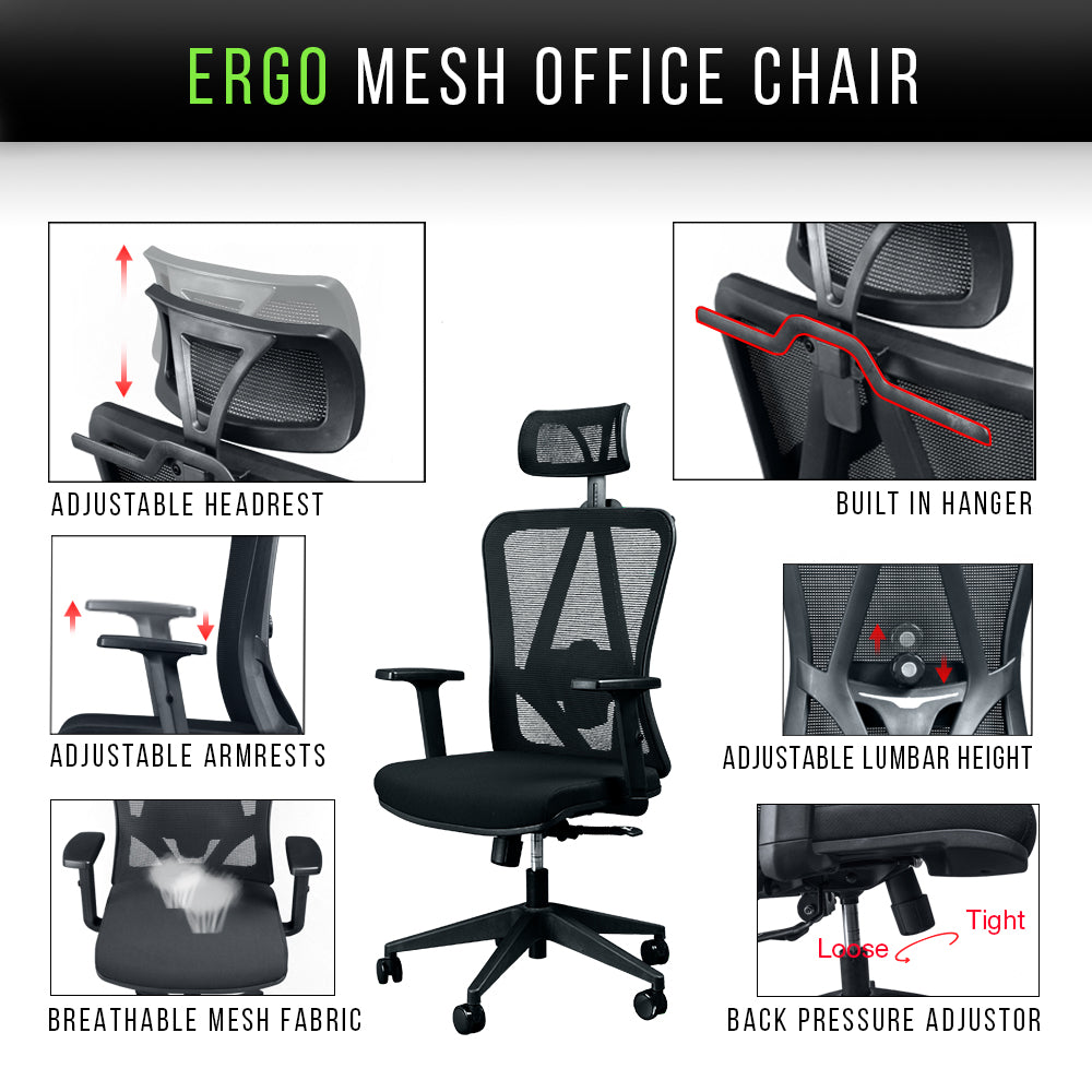 ergo mesh office chair