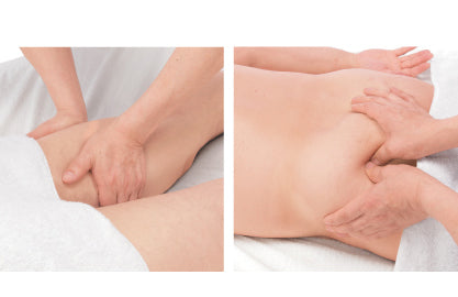 Left-right independent holding massage