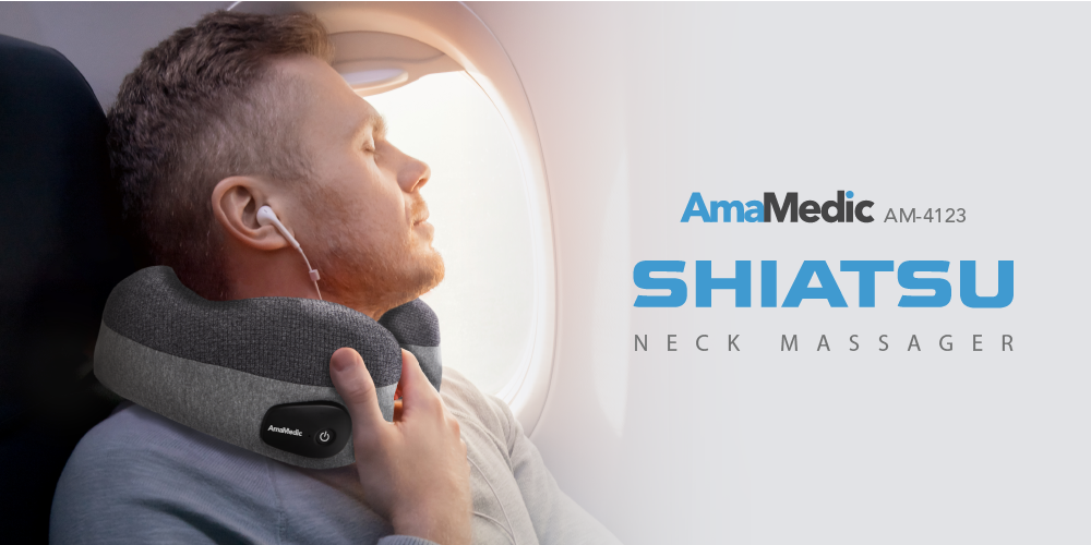 Amamedic Shiatsu Neck Massager - Main Banner