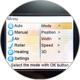 Osaki OS-Monarch - Manual Massage Setting