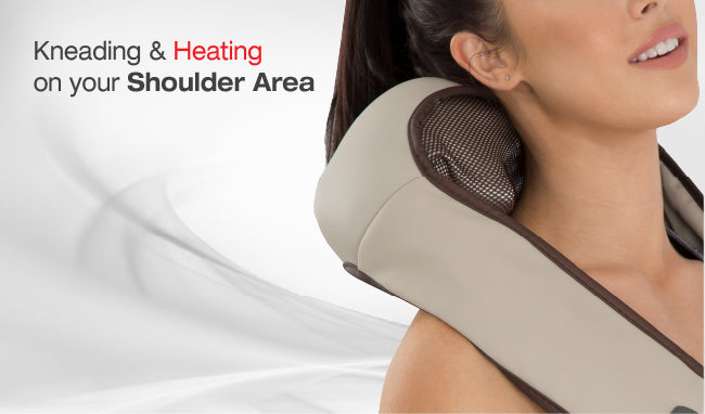 Kneading & Heating on your Shoulder area