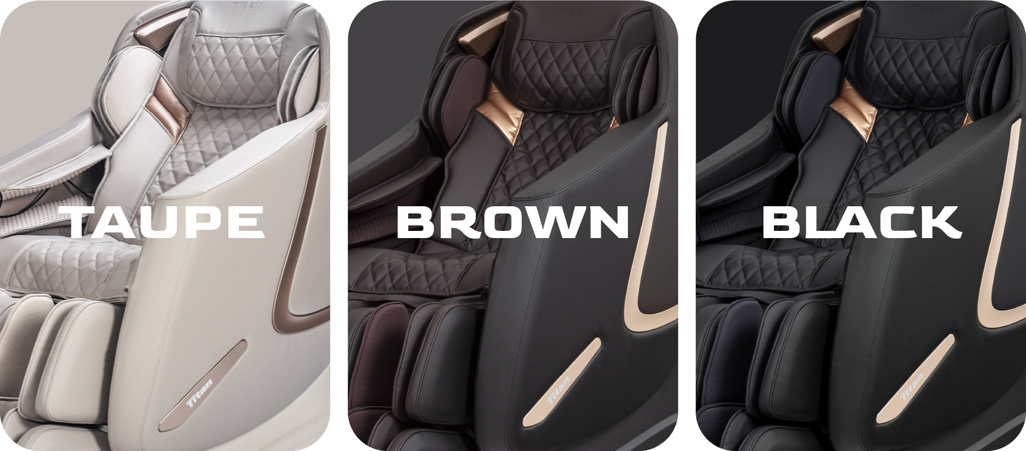 Titan 3D Prestige taupe, brown and black colors