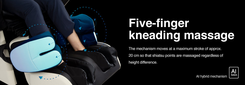 INADA ROBO - Five-finger kneading massage