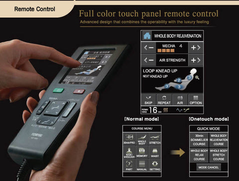 Easy to Use Touch Screen Remote