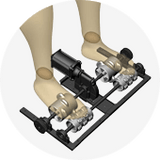 Osaki OS-Pro Alpina - Foot Rollers