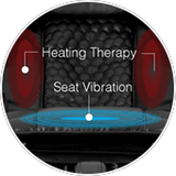 Osaki OS-Pro Alpina - Heat Therapy and Seat Vibration