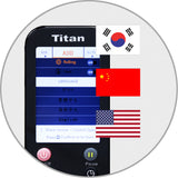 Titan Pro Ace II 3D Massage Chair - Multi Language Settings
