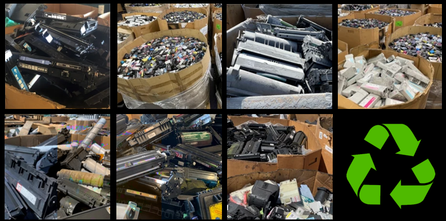 e-waste from ink cartridges