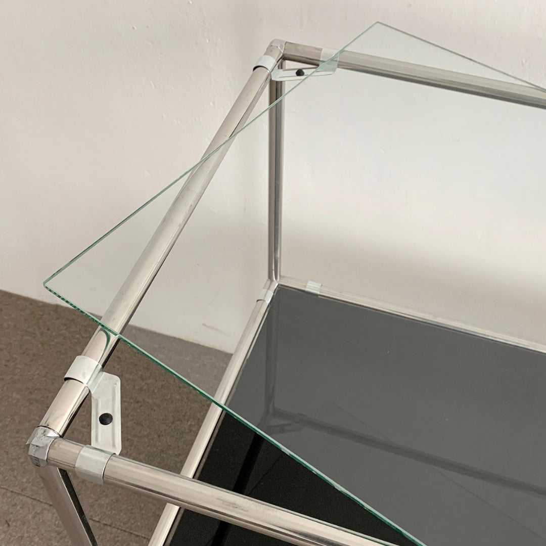 vamir ローテーブル｜Stainless Modular 2tier Sofa Table S