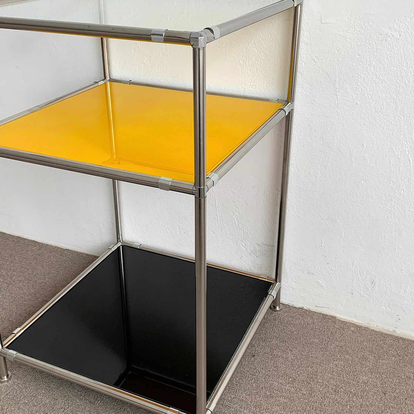 vamir サイドテーブル｜Stainless Modular Side Table High Cube