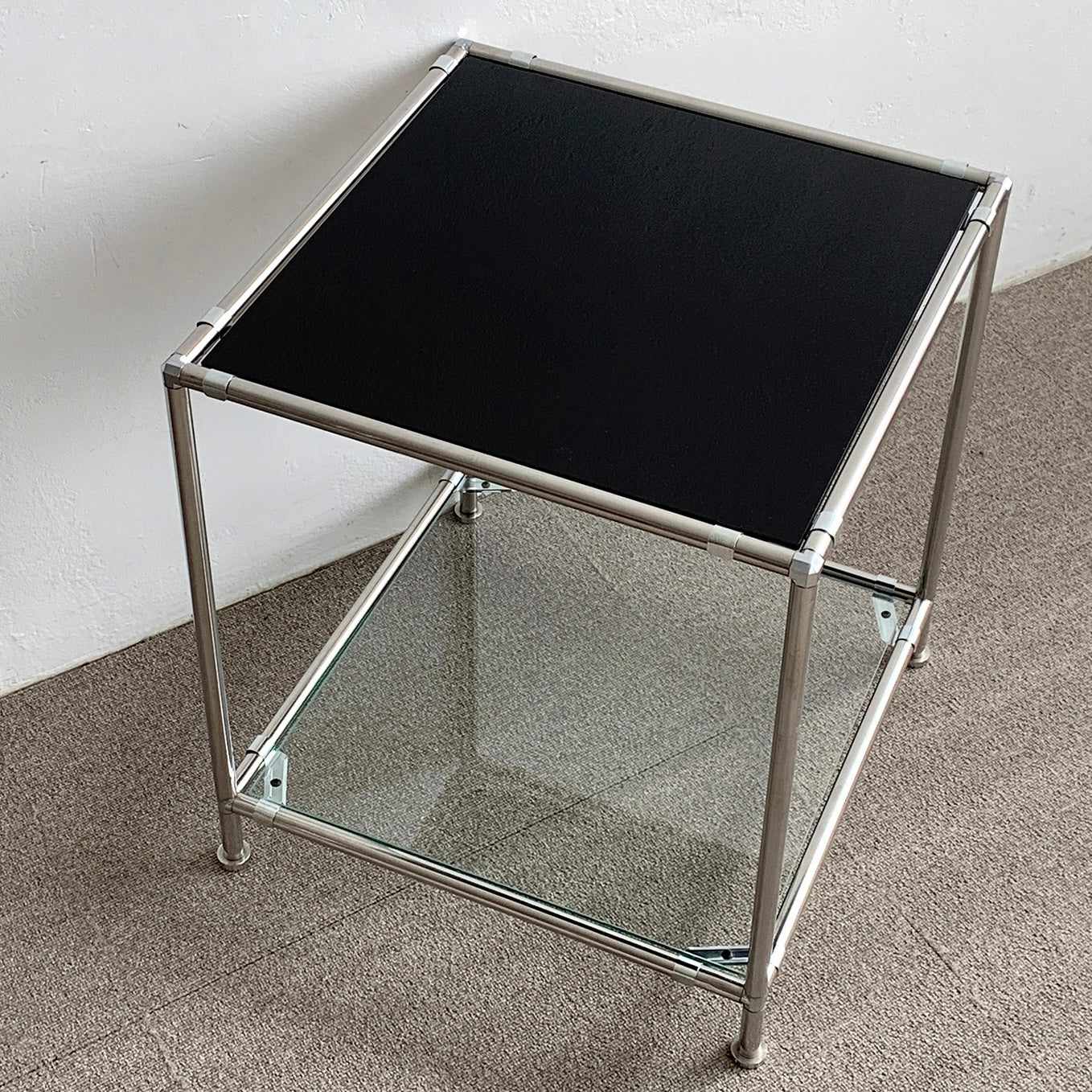 vamir サイドテーブル｜Stainless Modular Side Table Cube