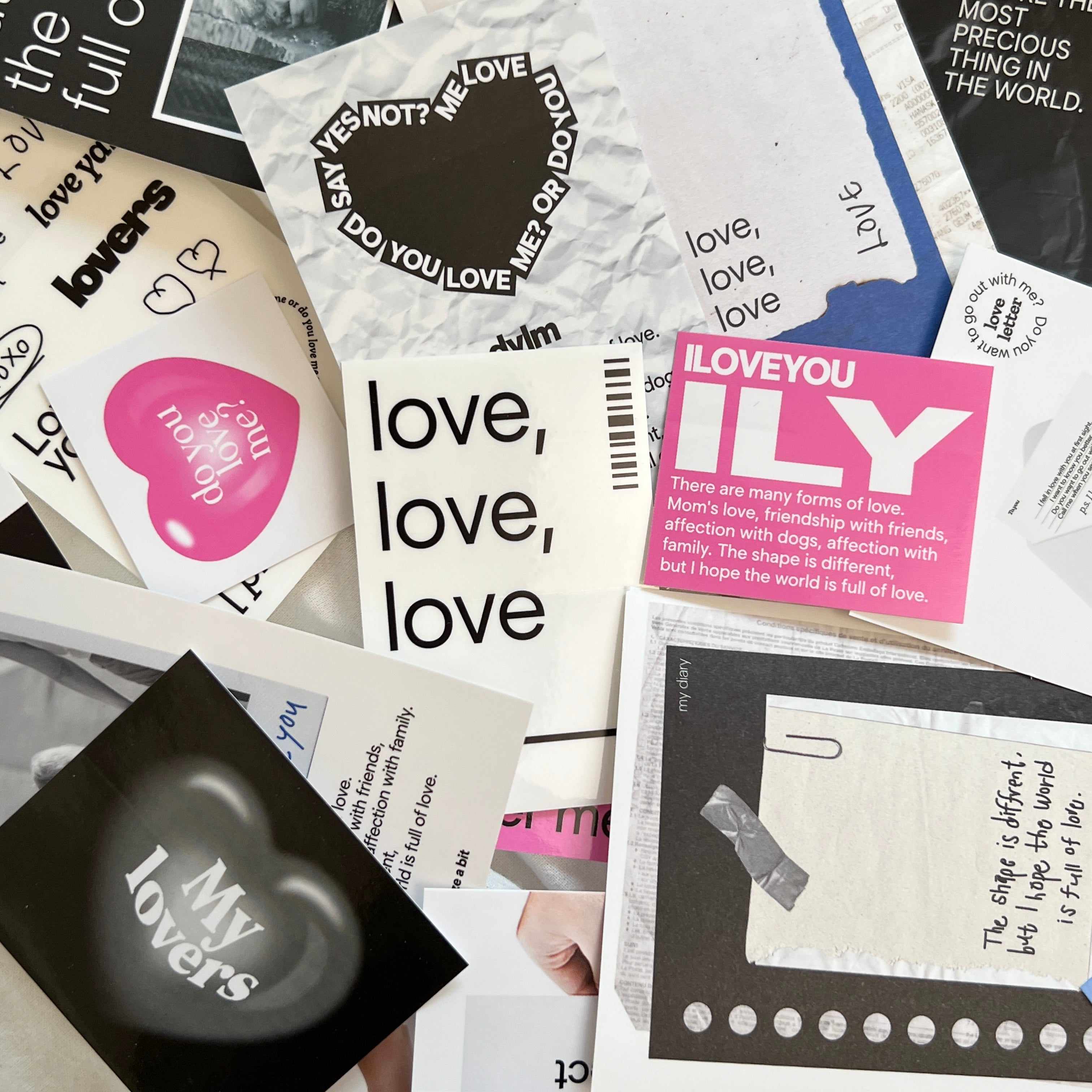 Organize a bit ステッカーセット｜lovers sticker pack