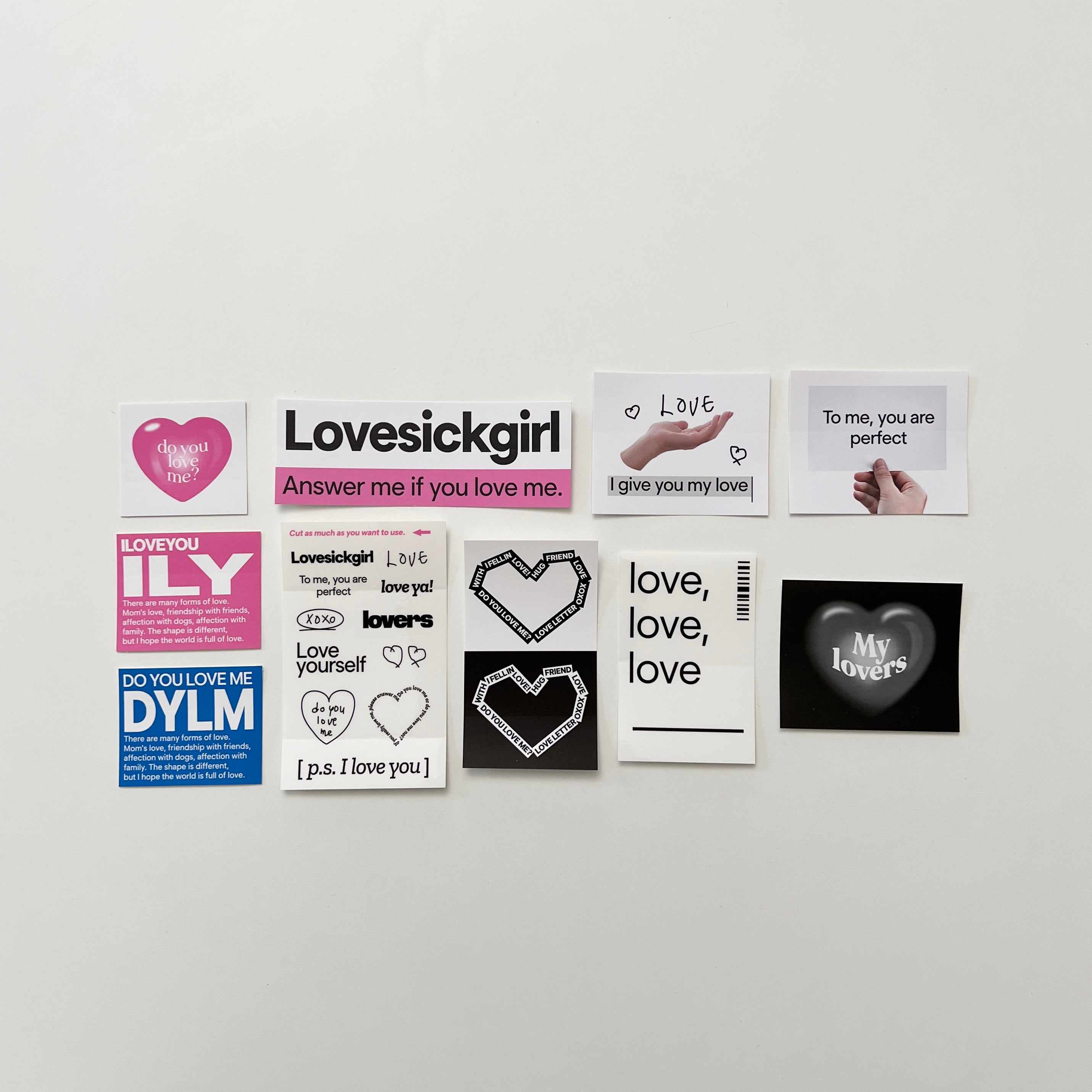 Organize a bit ステッカーセット｜lovers sticker pack