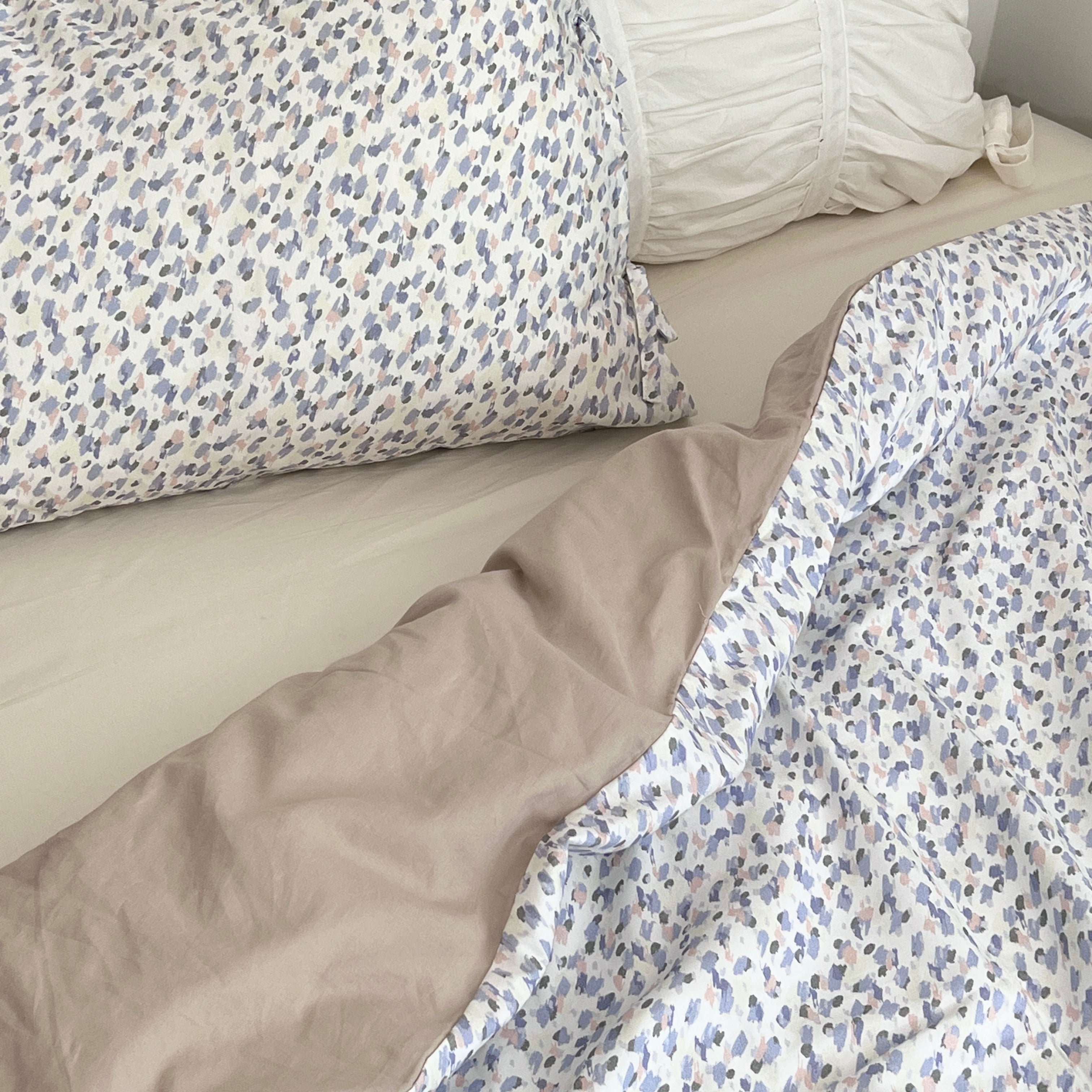 リバーシブル布団カバー｜monet duvet cover