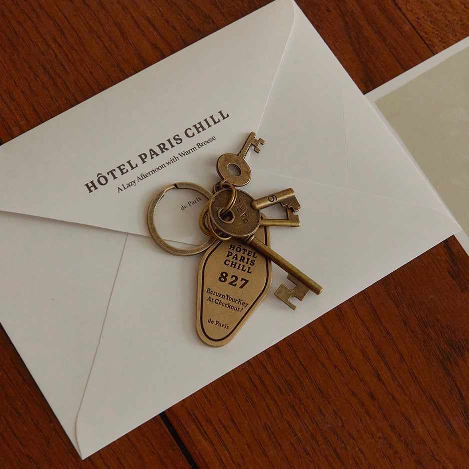 HOTEL PARIS CHILL キーホルダー｜827 Hotel Room Keychain