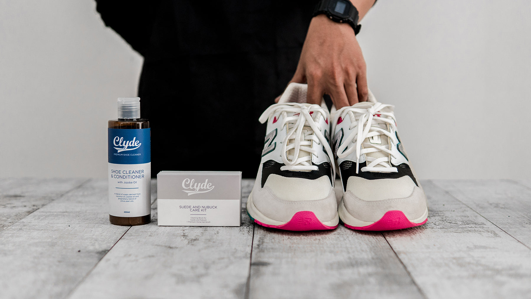 To Clean: (New Balance VAZEE) Clyde Premium Shoe Cleaner