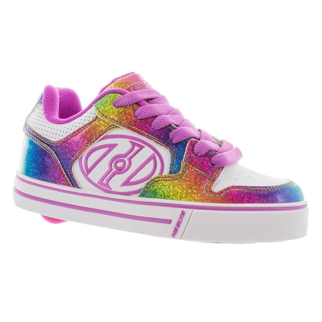 heelys motion plus pink glitter