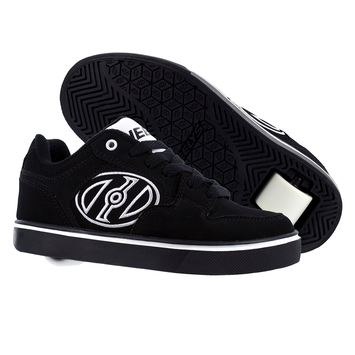 heelys force black and white