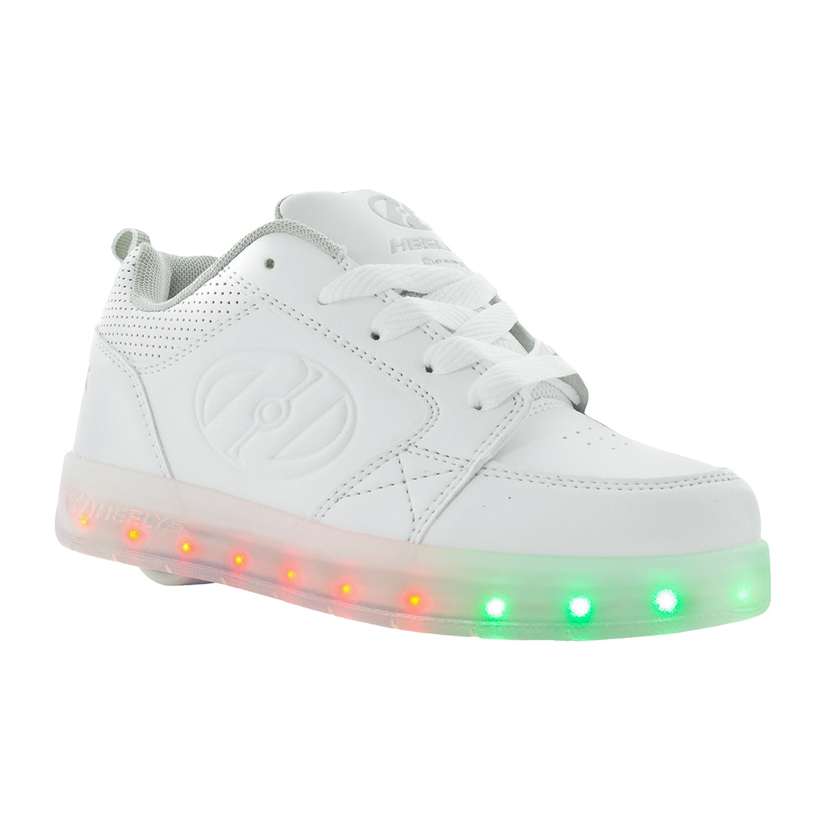 White Light Up - Premium 1 Lo | Heelys