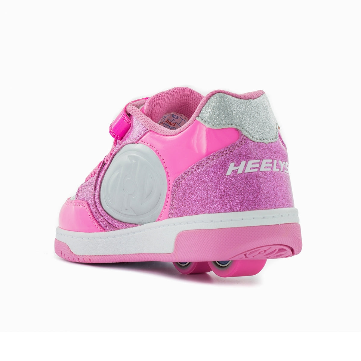 pink glitter heelys size 12