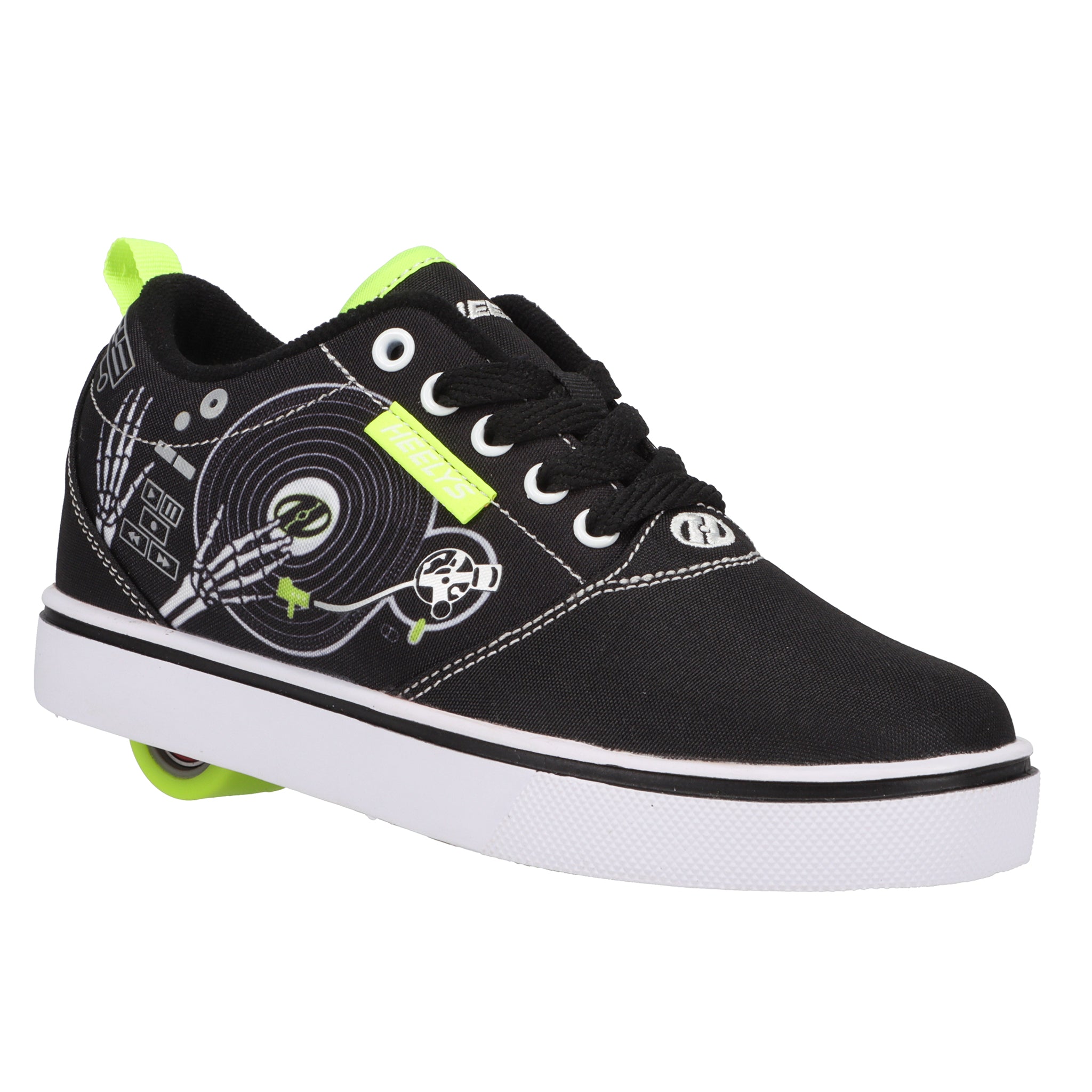 Heelys Print | Black and Green