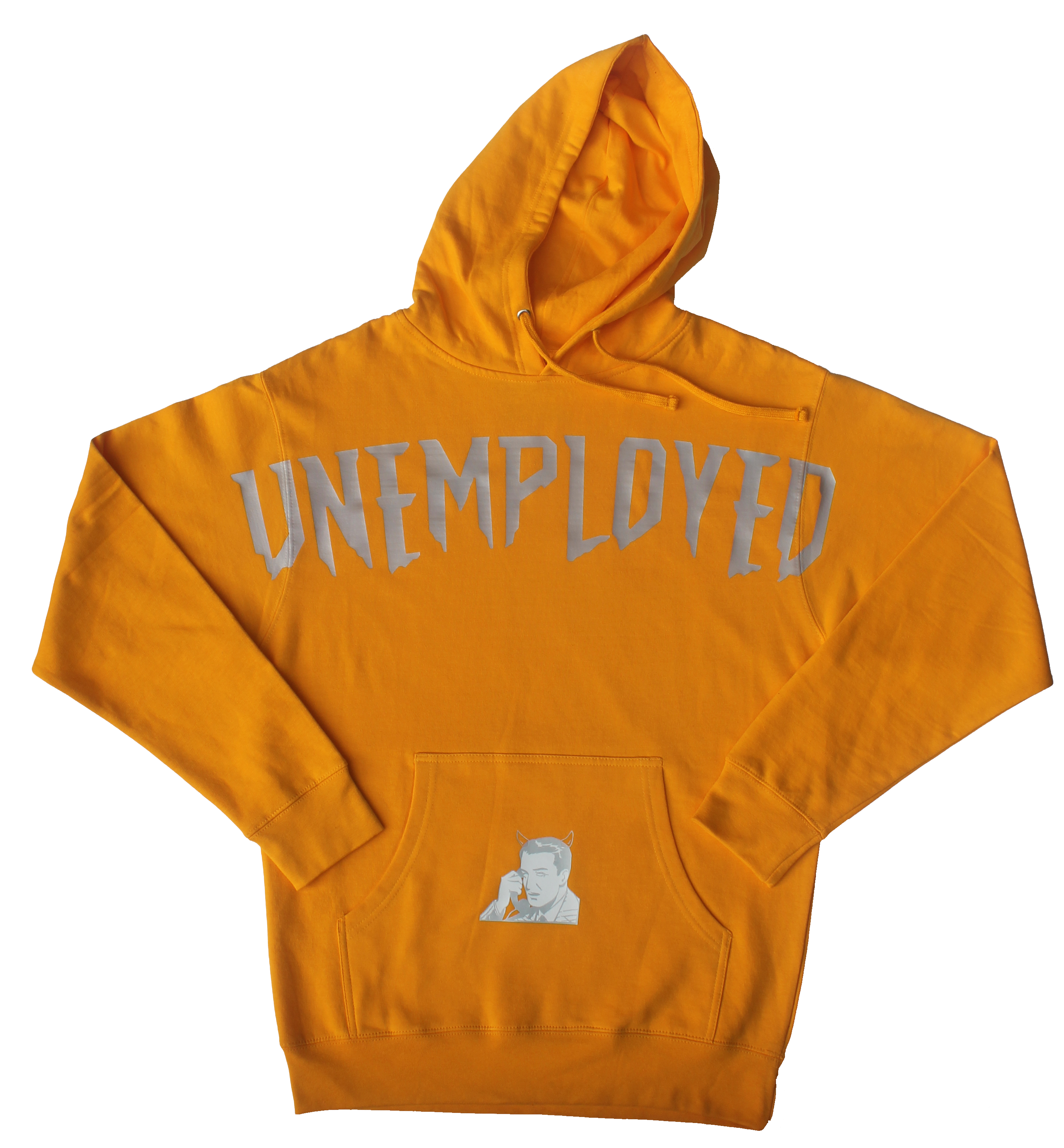 yellow unemployed hoodie