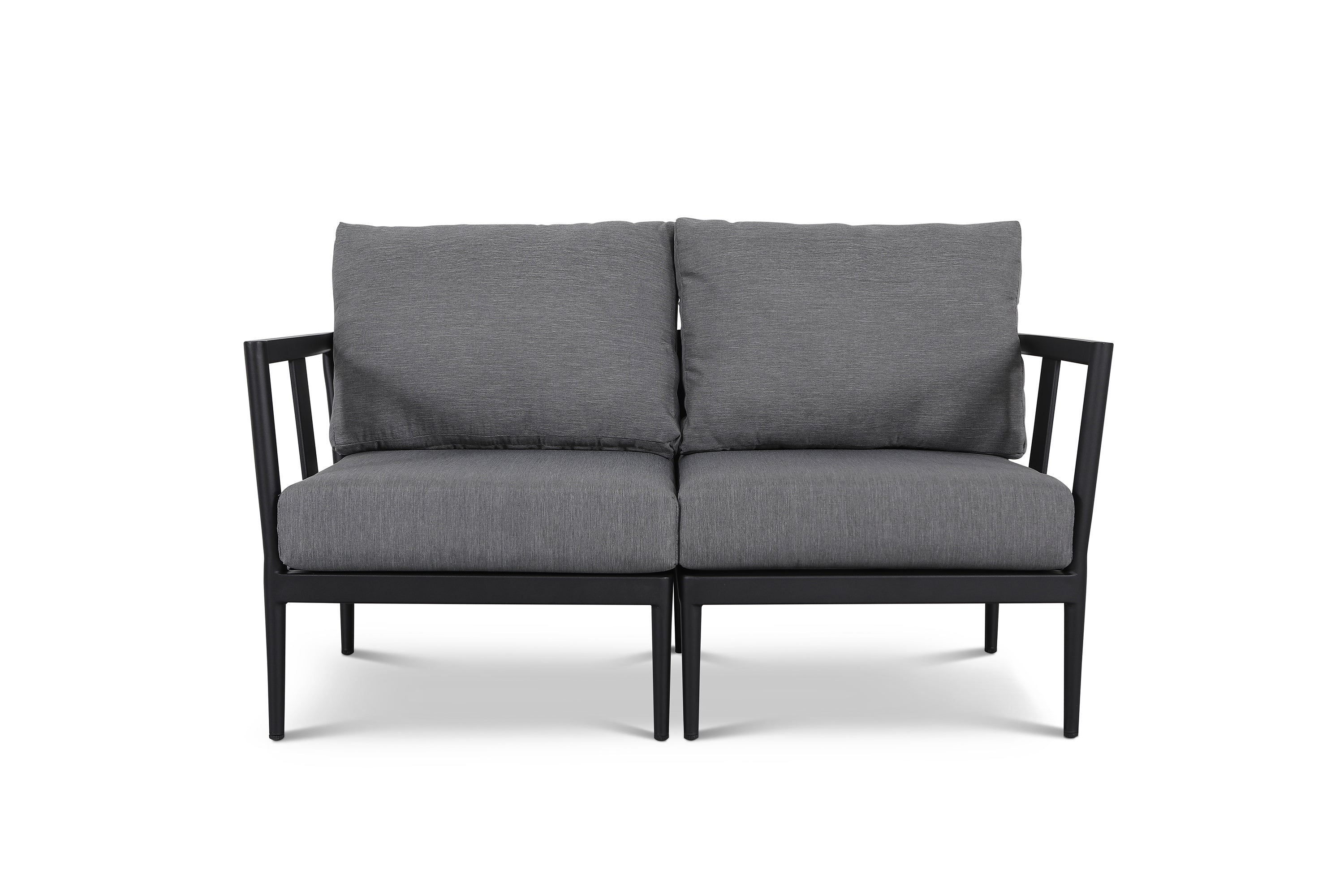 outdoor aluminum loveseat