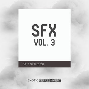 Sfx vol. 3 - Sample Pack