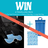 Competition Winner Kids Car Seat Protector and Wet Bag