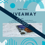 competition giveaway brolly sheet