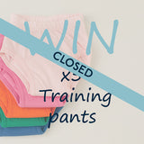 win x5 training pants