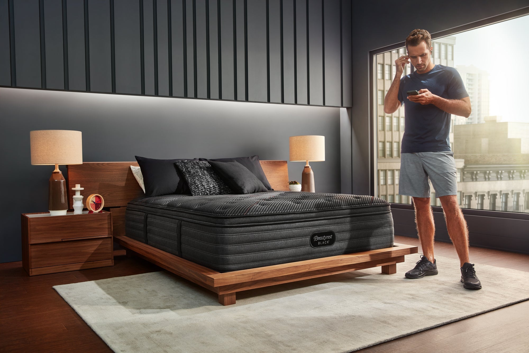 Beautyrest Black L Class Plush Pillow Top Mattress - FLOOR MODEL CLOSEOUT