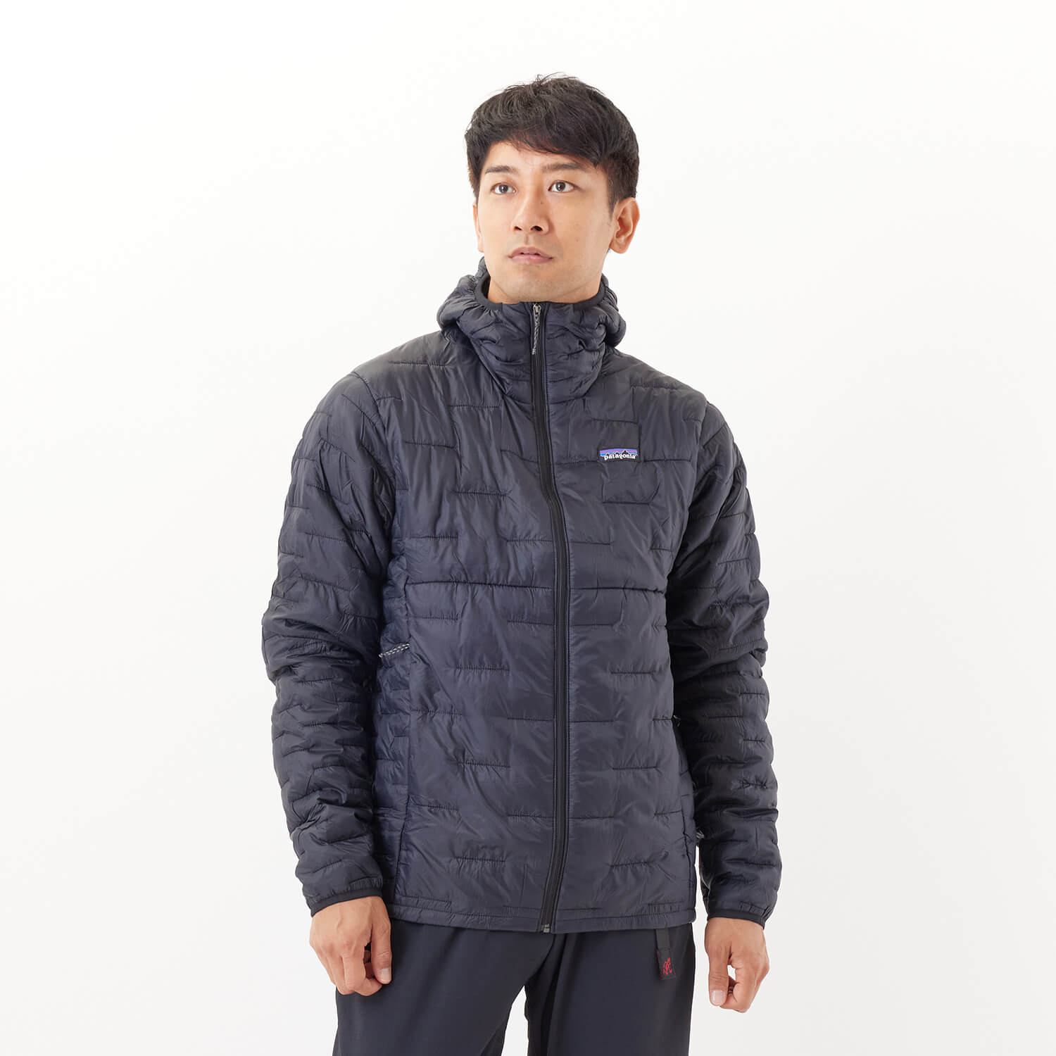 Patagonia マイクロパフ フーディ 黒 Sダウン　パタゴニア