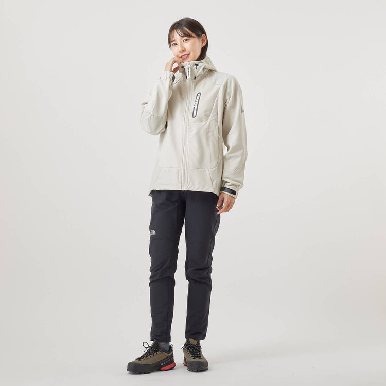 and wander（アンドワンダー）/ストレッチシェルジャケット/UNISEX