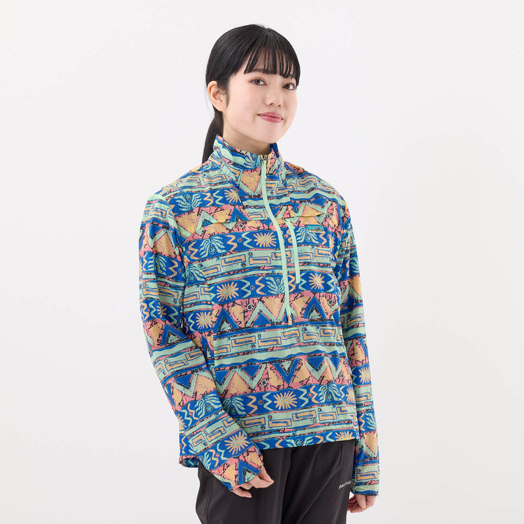 patagonia（パタゴニア）/フーディニスタッシュ1/2ジッププルオーバー/WOMENS