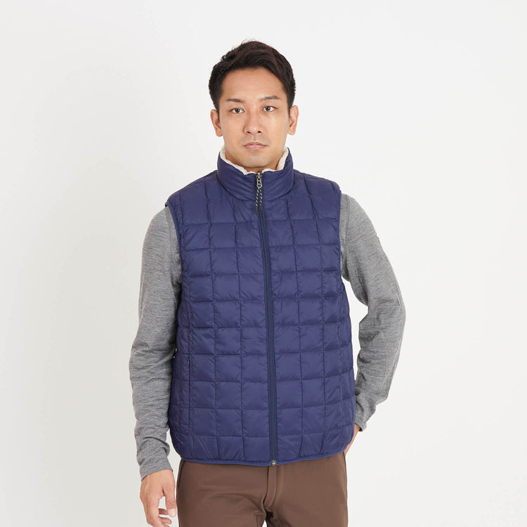 TAION/タイオン】DOWN × BOA REVERSIBLE VEST-