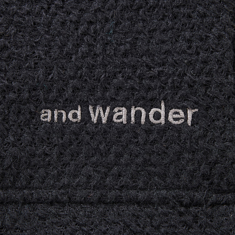 and wander（アンドワンダー）/アルファダイレクトプルオーバー/MENS