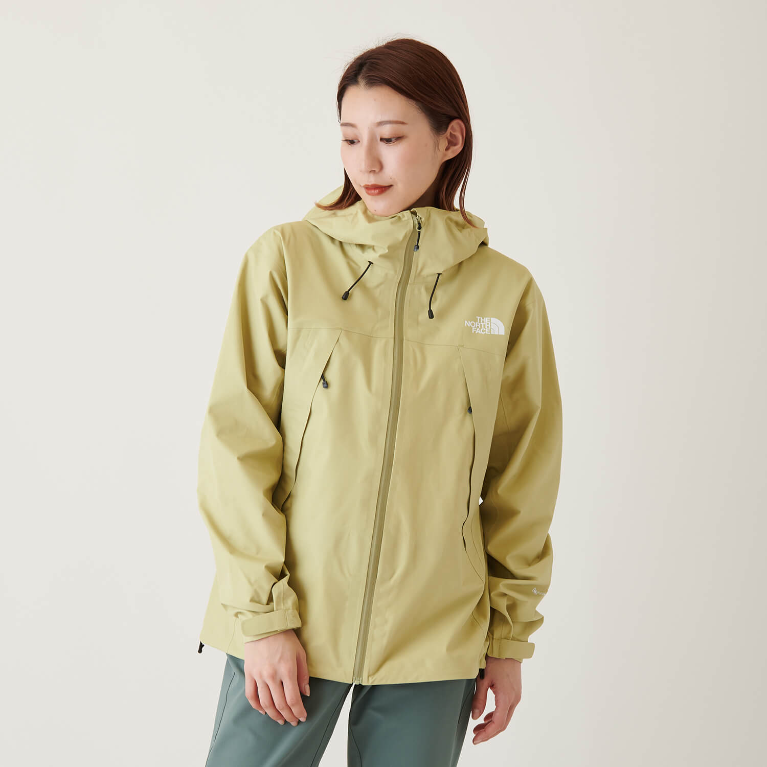 THE NORTH FACE（ザ・ノース・フェイス）/クライムライトジャケット/イエローグリーン/WOMENS