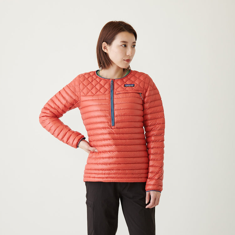 patagonia（パタゴニア）/アルプライトダウンプルオーバー/レッド/WOMENS