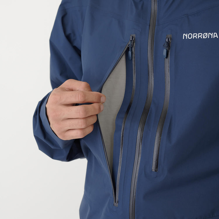 Norrona ノローナ フォルケティン ゴアテックスパックライトジャケット メ