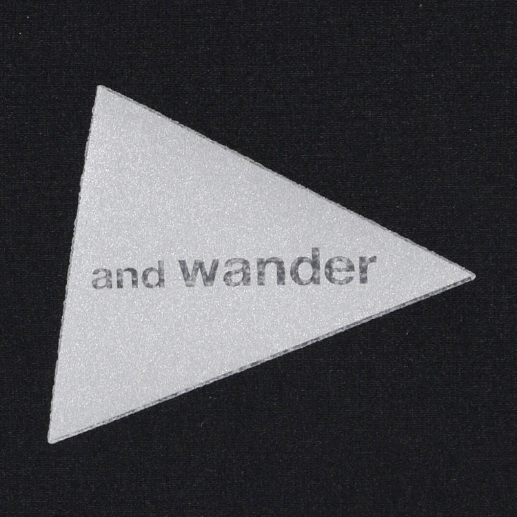 and wander（アンドワンダー） / トレックジャケット 2/ブラック