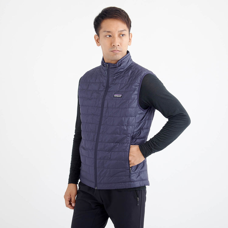 patagonia MS nano Puff VEST ベスト Classic Navy (CNY) M