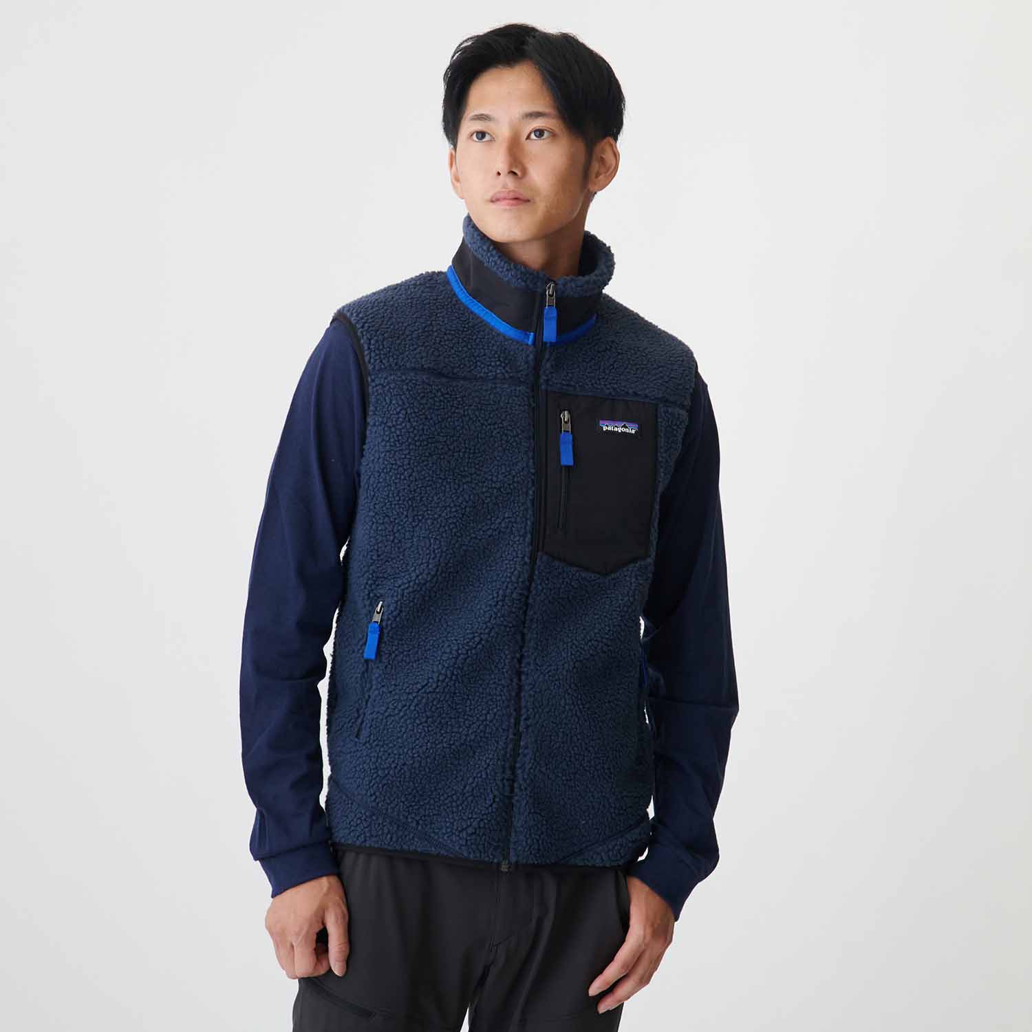 patagoniaパタゴニア クラシック レトロX ベスト フリース ブラックS