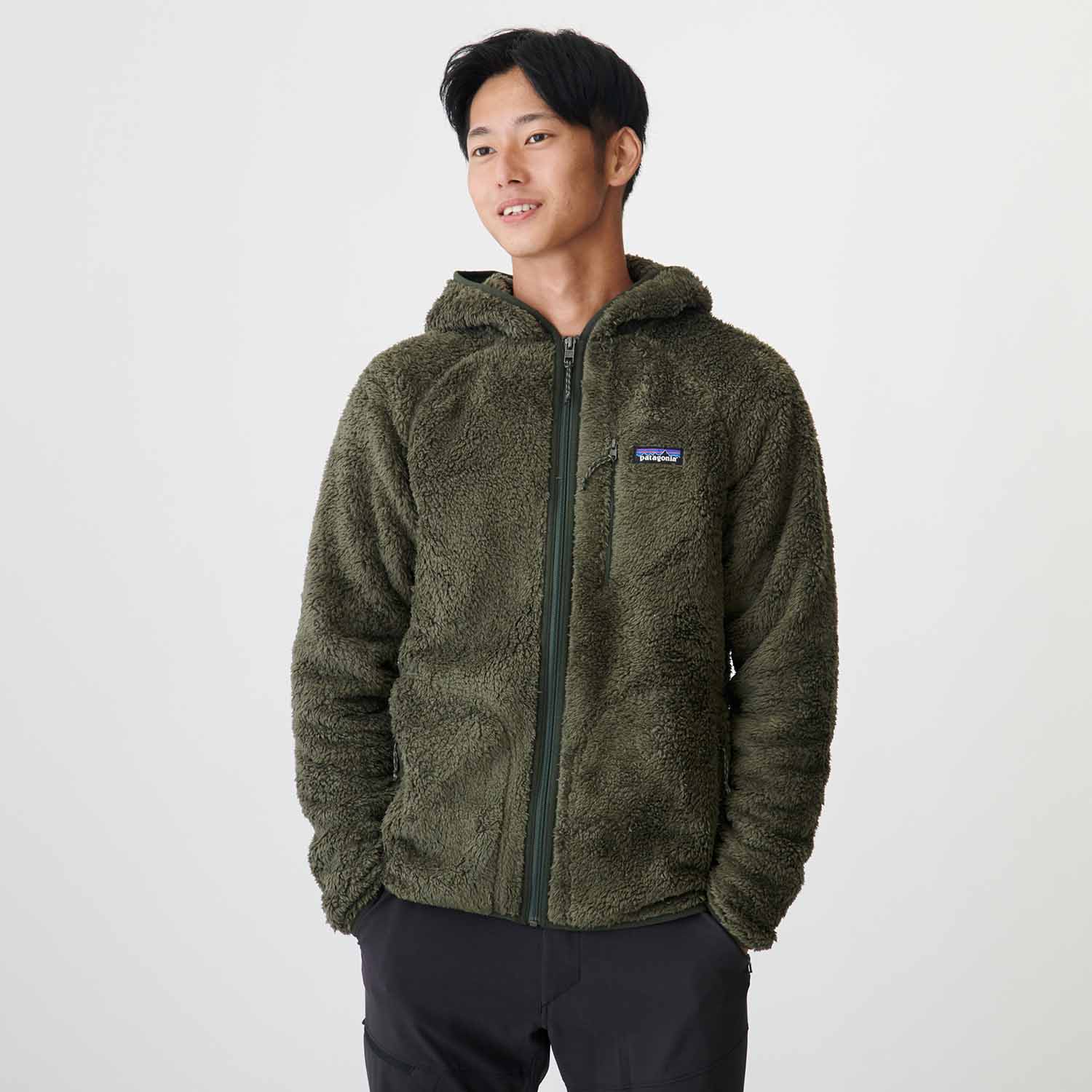 patagonia 2019 メンズ ロスガトスフーディ フリース L ネイビー