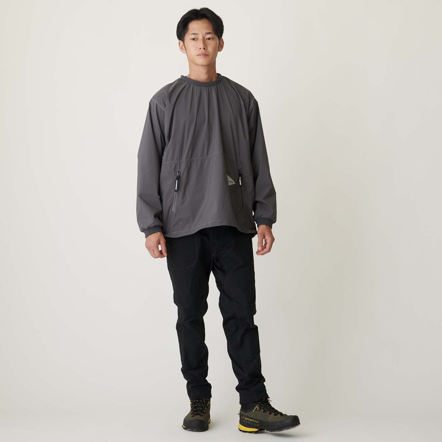 and wander PERTEX wind LS T - 登山用品